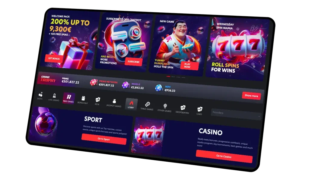 OneRed Casino Bonus Offers